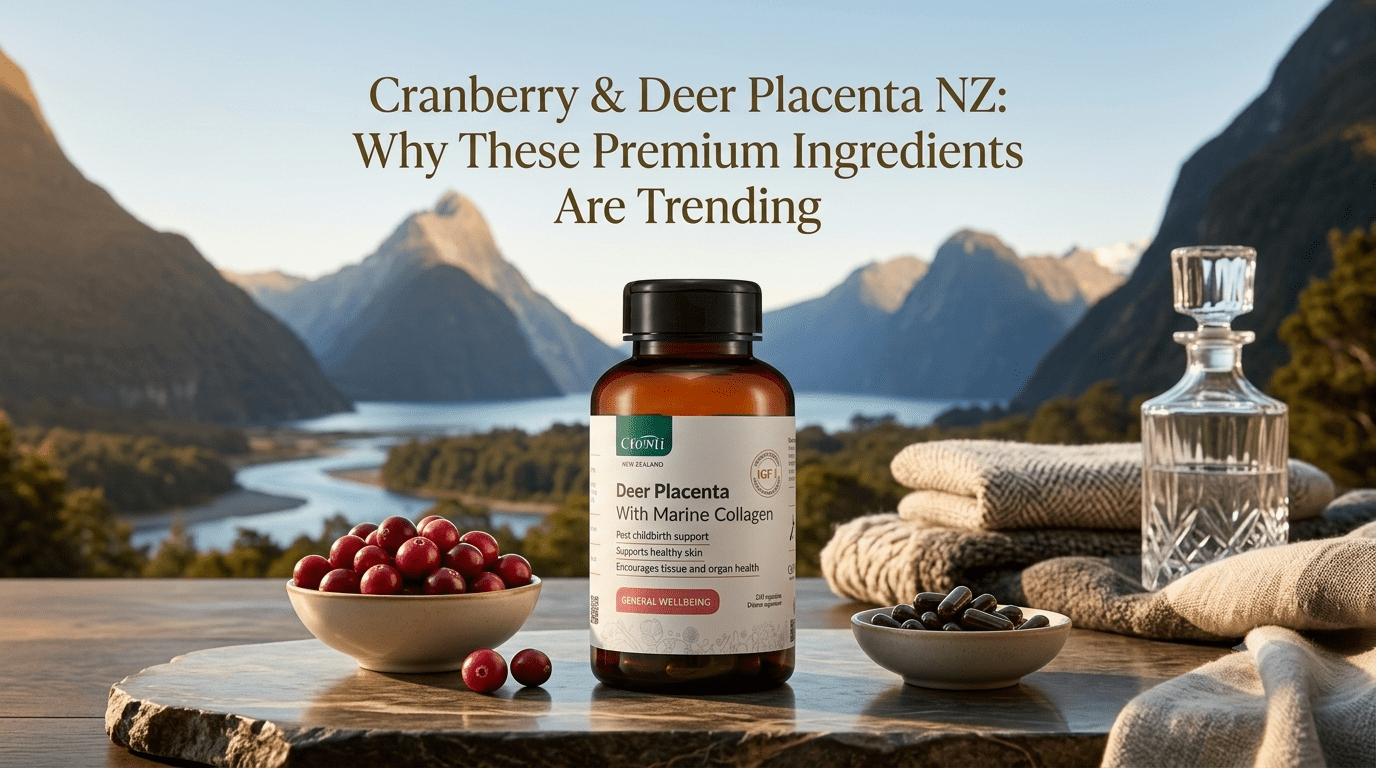Cranberry & Deer Placenta NZ: Why These Premium Ingredients Are Trending - Ctom Ltd