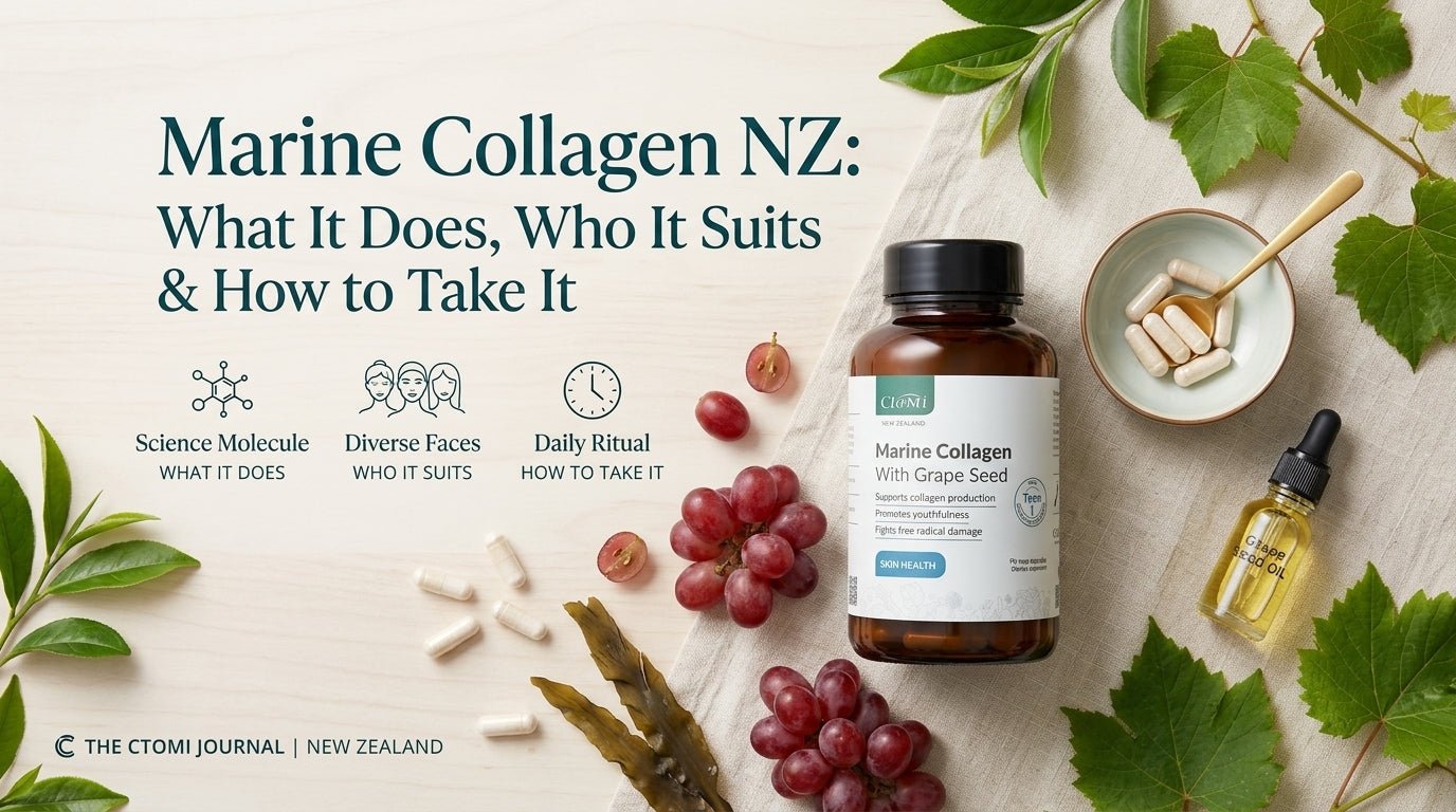 Marine Collagen NZ: What It Does, Who It Suits & How to Take It - Ctom Ltd
