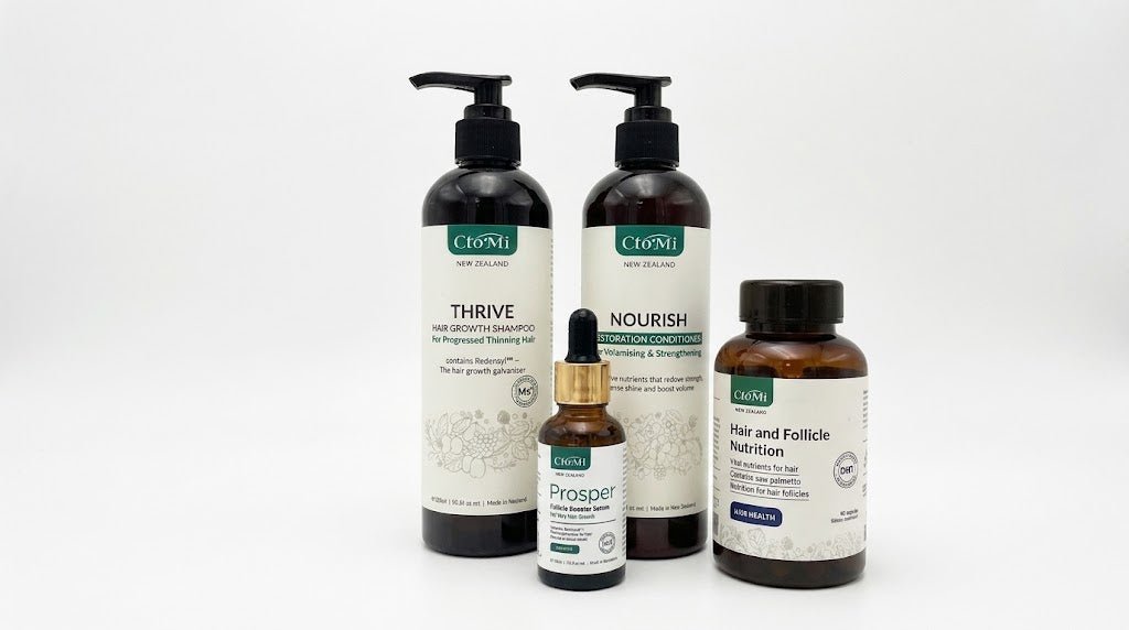 Serum, Shampoo or Supplement: What Each Does for Hair Growth - Ctom Ltd