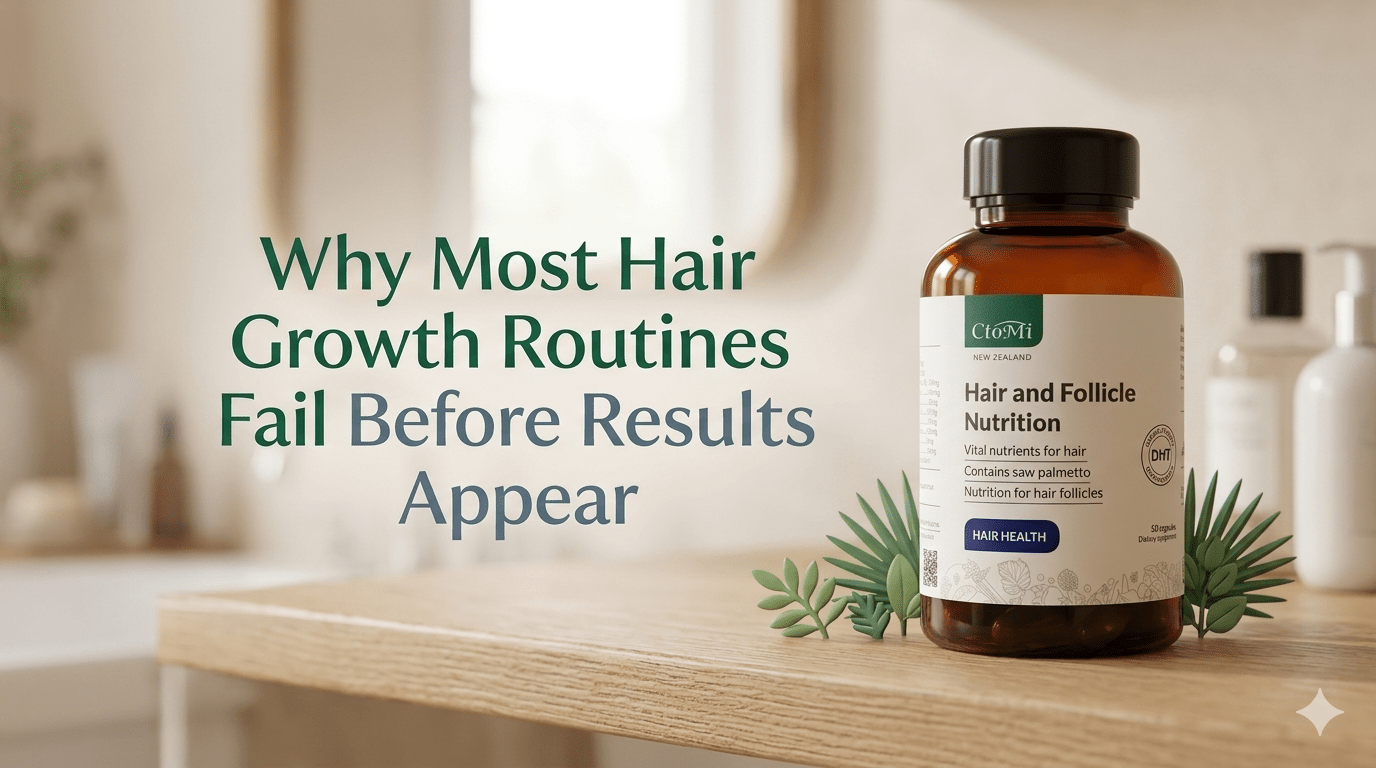 Why Most Hair Growth Routines Fail Before Results Appear - Ctom Ltd
