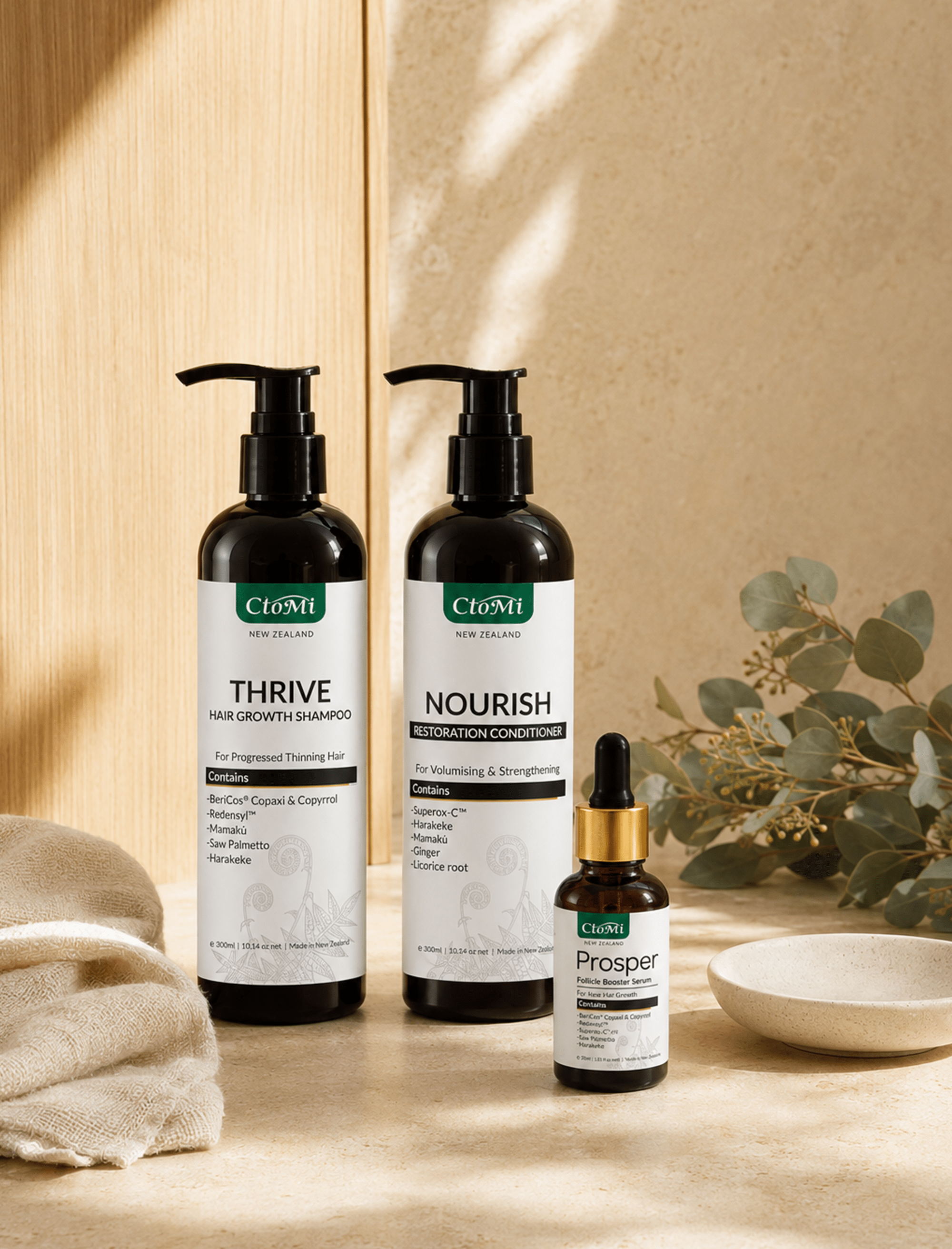 Essential Hair Growth Trio - Ctom Ltd