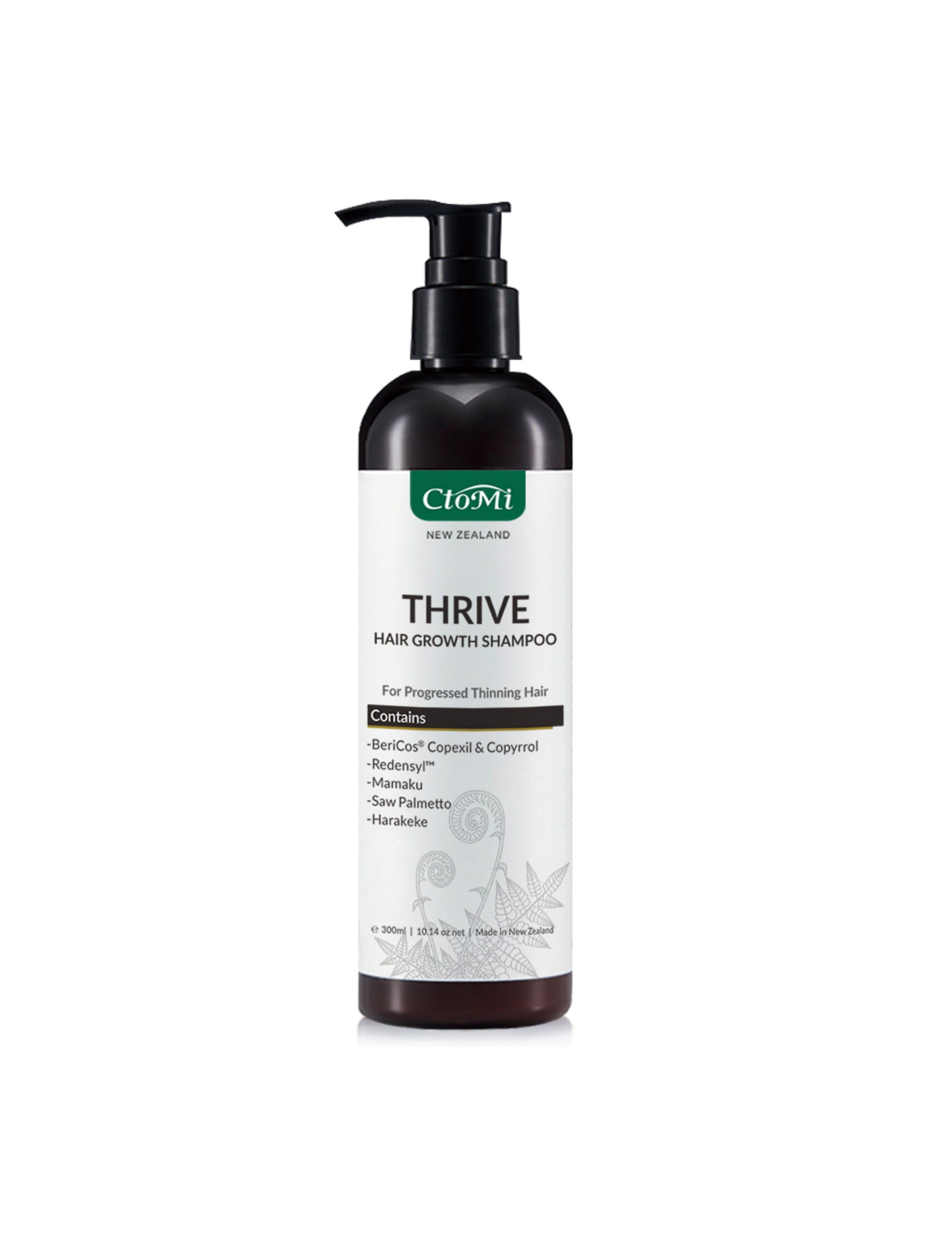 THRIVE Hair Growth Shampoo (feat. Redensyl) 300ml - Ctom Ltd