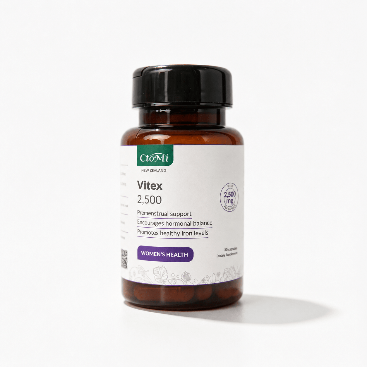 Vitex (Chasteberry) for Hormonal Balance 3000 mg - Ctom Ltd