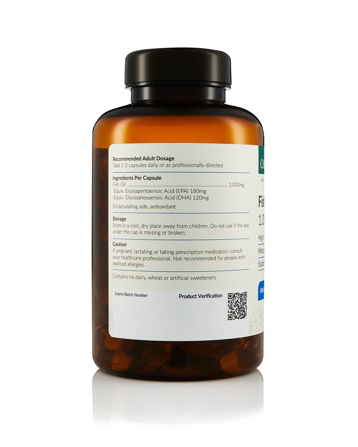 Fish Oil 1000mg - Ctom Ltd