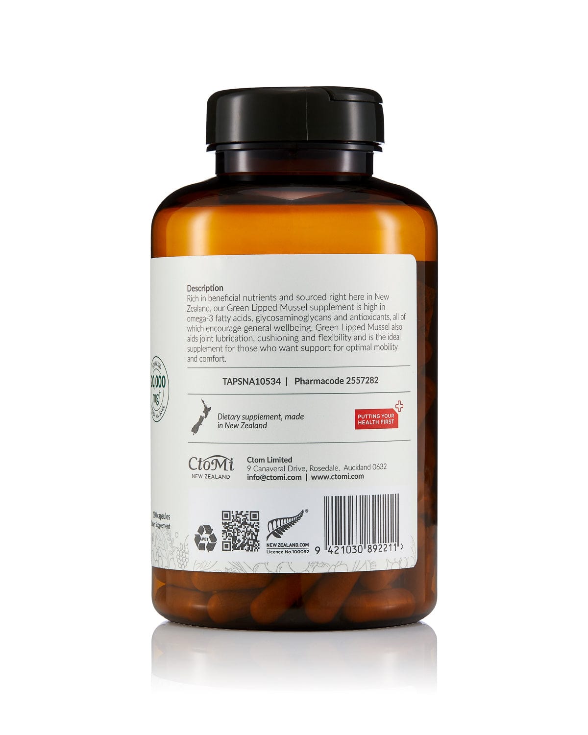 Green Lipped Mussel 20000 - Ctom Ltd