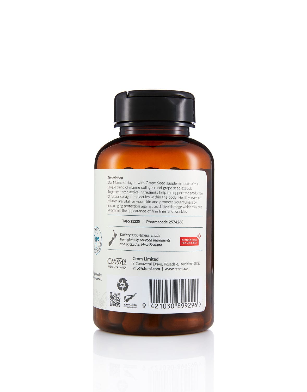 Marine Collagen with Grape Seed - Ctom Ltd